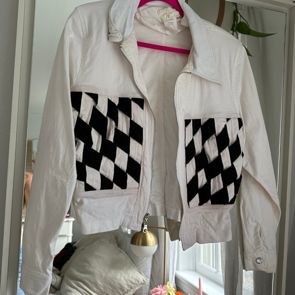 vintage checkered jacket - Picture 2 of 4